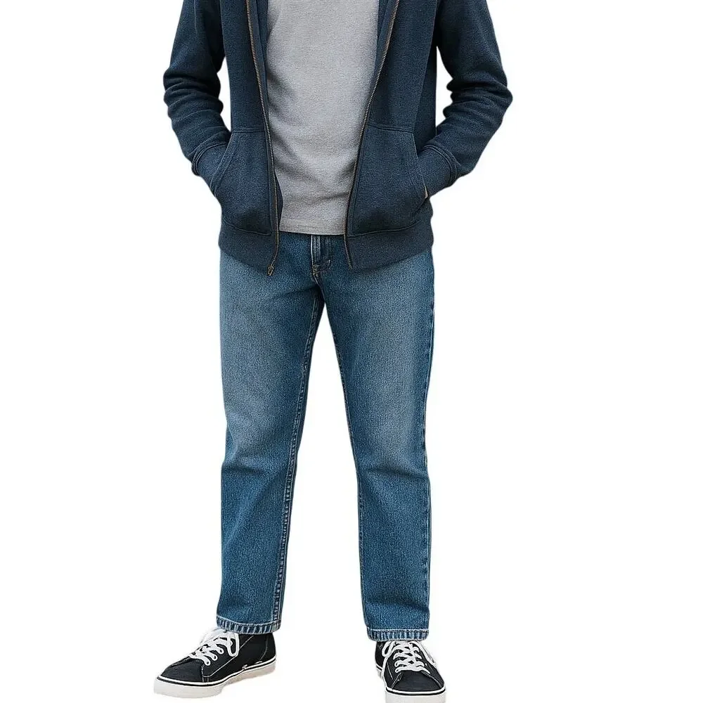The Children’s Place Straight Blue Denim Jeans Boys 12 Adjustable Waist Blue
